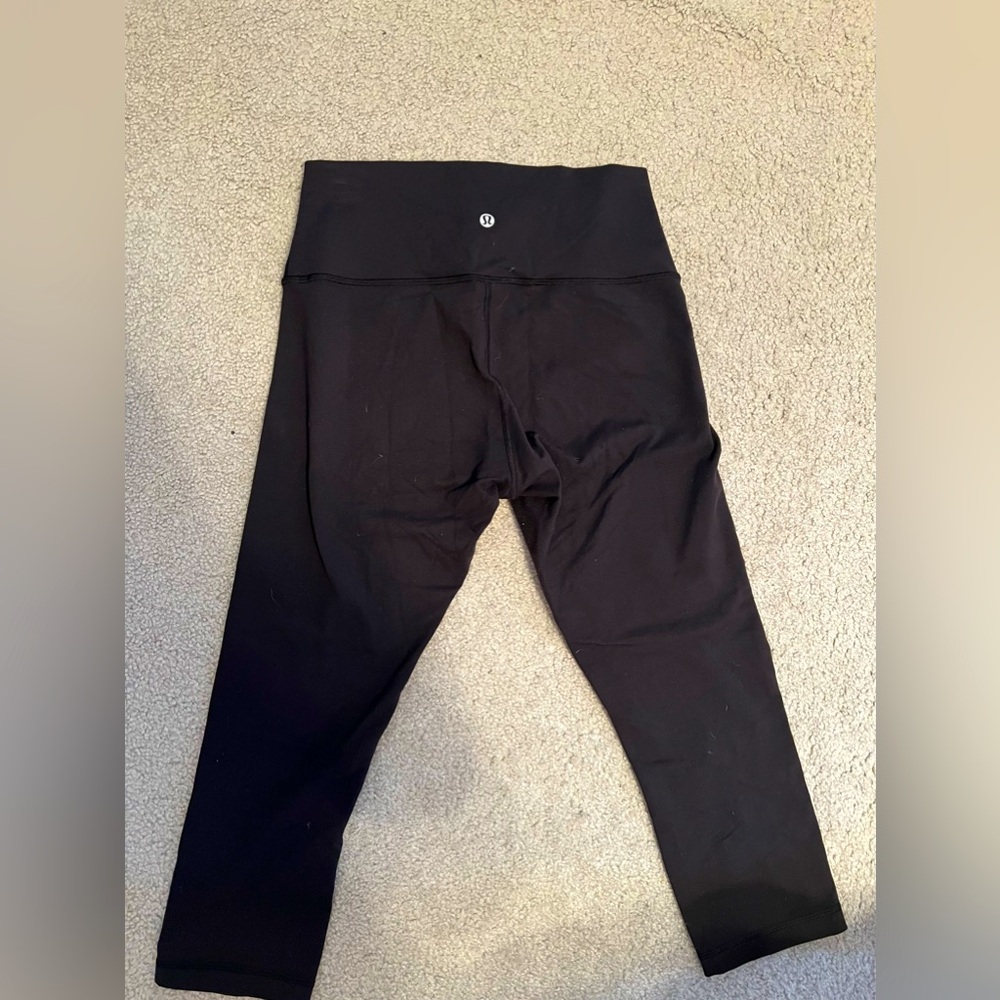 Lululemon wunder train crop 23